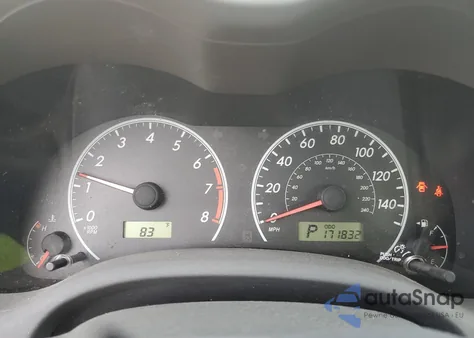 2010 Toyota Corolla Base z USA, uszkodzony, nr VIN 2T1BU4EE6AC422046